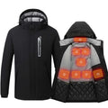 Wholesale Windproof Electric Thermal Jacket Heated Men Women Winter Heated Jacket