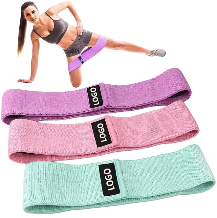 Ollas Custom Logo Resistance and Stretch Bands Powerlifting Bands Pull up Bands