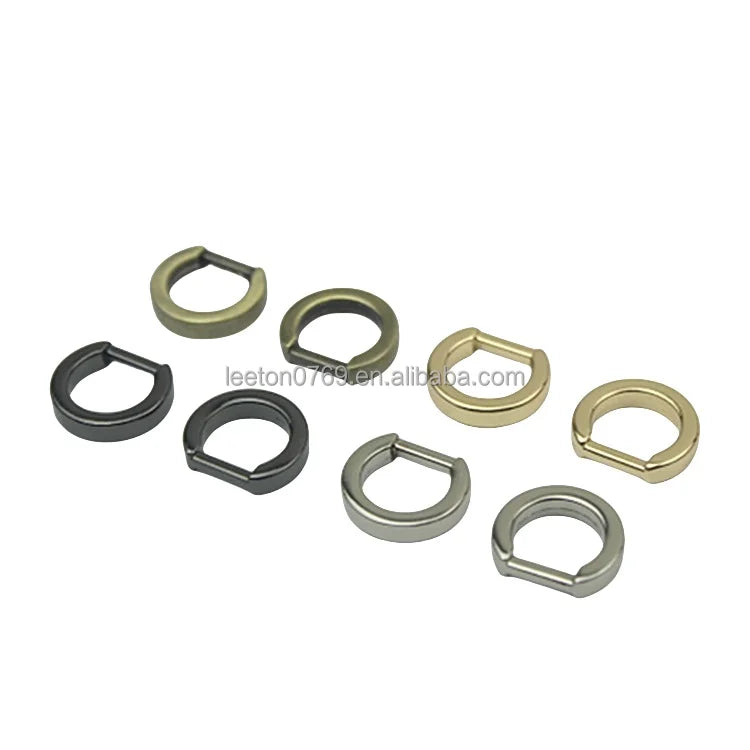 Stock Supply Mini D Ring Buckle for Leather Bags