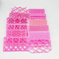 HY Different Patterns Cookie Cutter Fondant Embosser Cake Fondant Mould