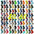 Discount Samples Bulk Cheap Mix Design Combed Cotton Crazy Socks for Unisex