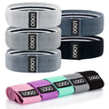 Booty Bands for Women Fitness Accessories Elastic Exercise Workout Bands Polyester Fabric Hip Circle Thigh Squat Gym for Yoga