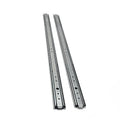 CS1653PT Heavy Duty Three Stage Full Extension Drawer Sliding Ball Bearing Side Mounted Industrial Track Load 100kg