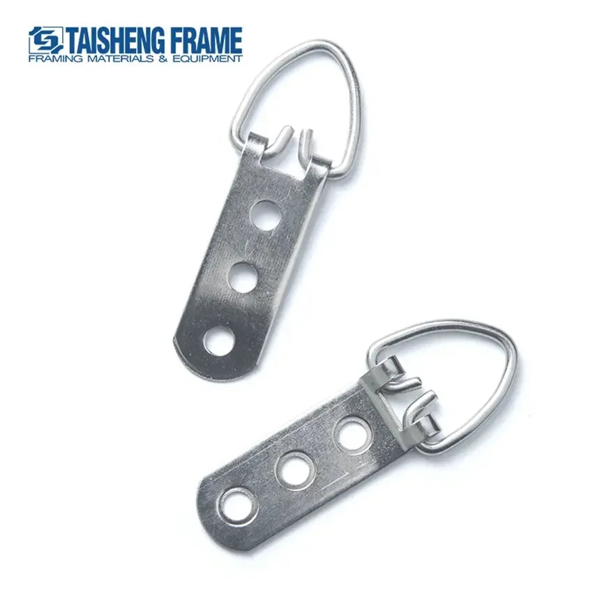 TS-K008 Stronger Metal Picture Photo Frame Hanger Hook with d Ring
