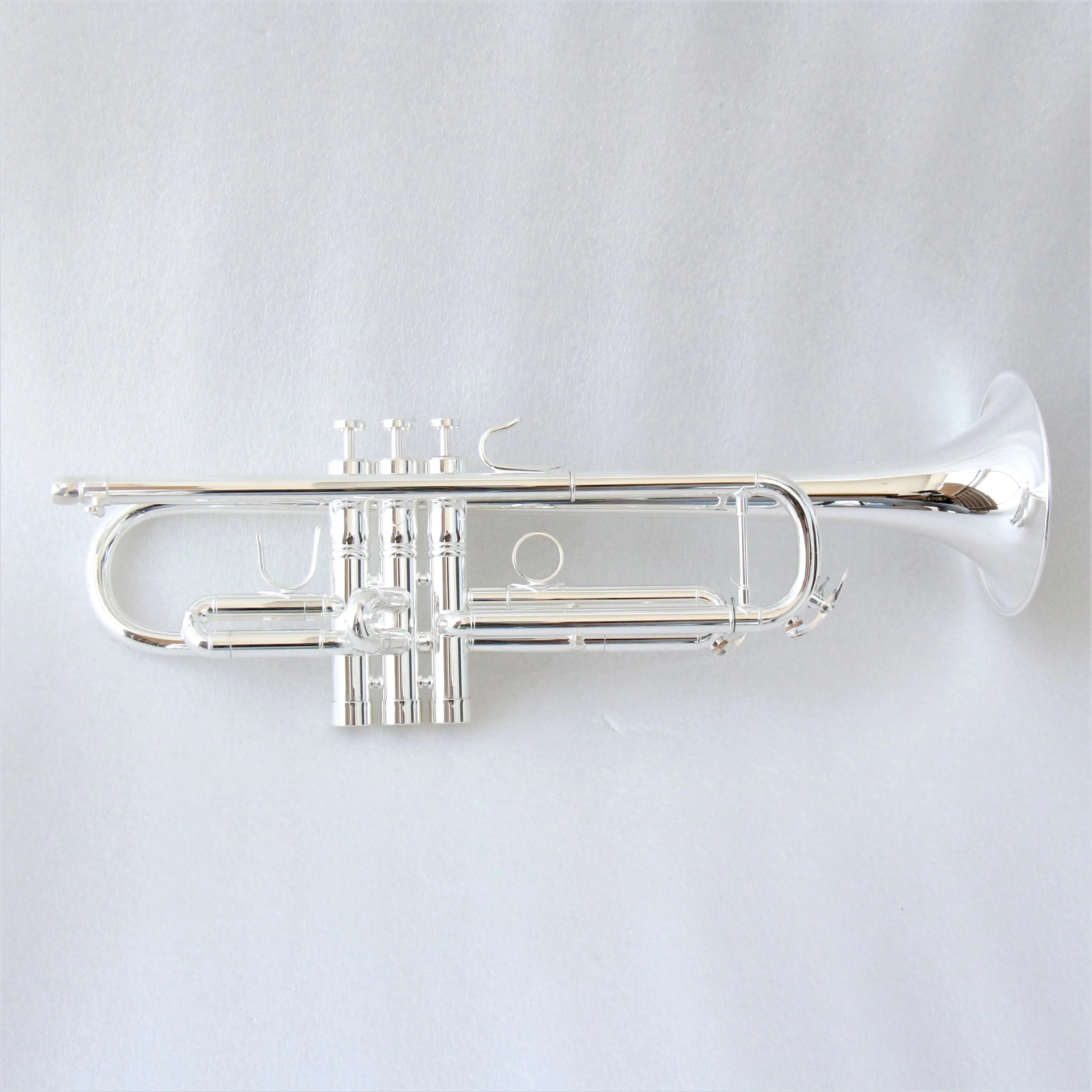 High End Trumpet Reverse Tuning for Sale Gold Copper Professional Trumpet Silver Plated Trumpet