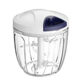 Smile Mom Plastic Eco-Friendly Manual Spiral Vegetable Slicer Mini Pull Twist Chopper