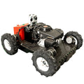 Manufacturer Direct Industrial DIY Petrol Powered Remote Control Crawler Lawn Mower Robot with Zero Turn Radius in the Garden