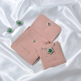 Wholesale High-Grade Microfiber Luxury Jewelry Pouch Customized Luxury Packaging for Fine Jewelry for Container Storage
