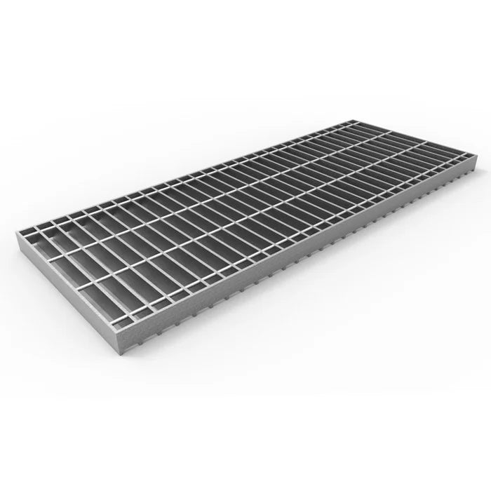 Diamond Plate Stainless Steel/Aluminum Tread Grating Fire Resistant Anti-Corrosion Fire Escape Stair Industrial Steps Warehouse