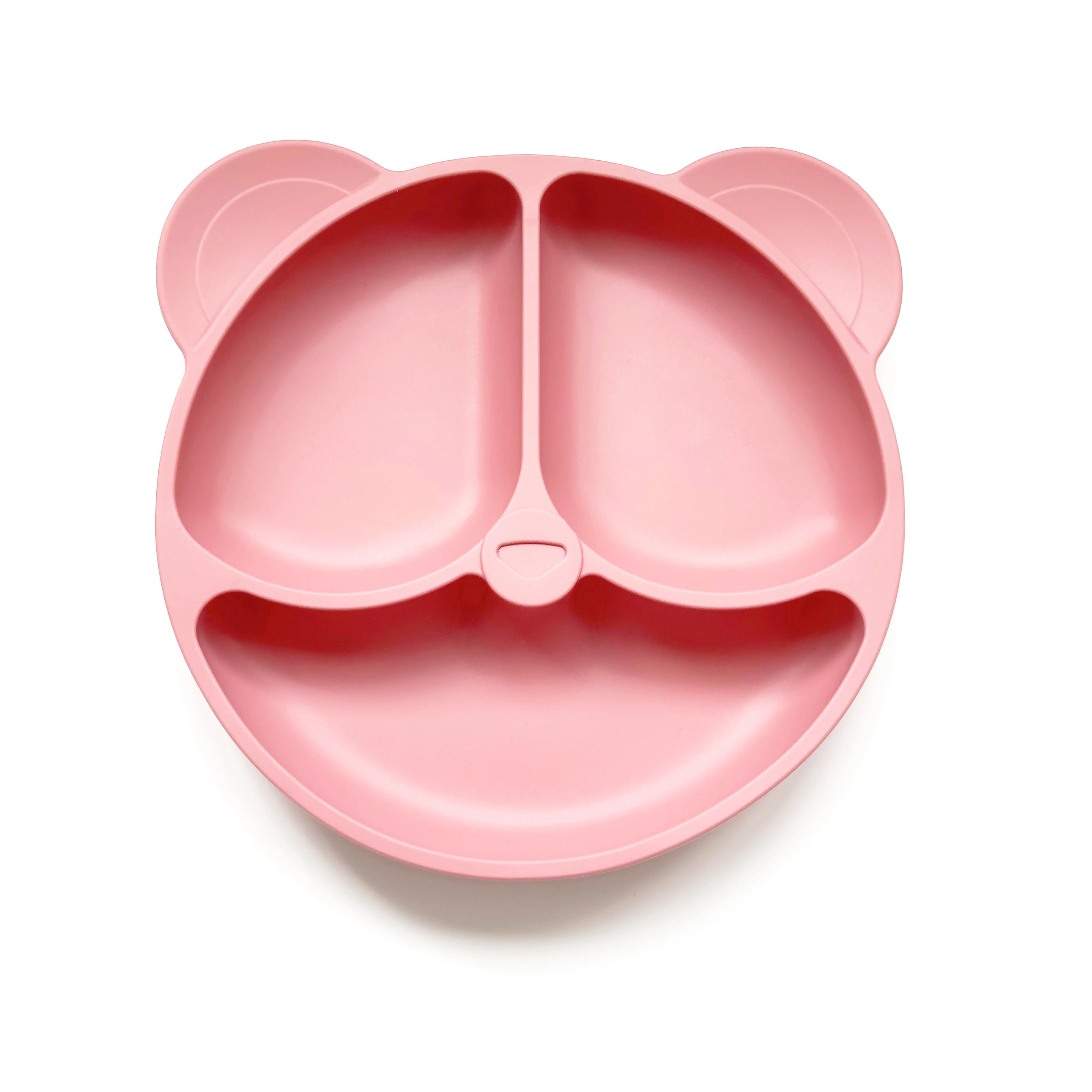 Cute Cartoon Kids Dining Tableware Safe Silicone Baby Bowls and Plates for Training Solid Feeding Dishes