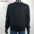 Custom Embroidery Logo Letter Men's Sweater Custom Woven Label Knitwear Pullover Knitted Jumper Winter Crew Neck Knit Sweater