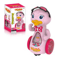 Electric Universal Duck Toy Dancing Duck with Light and Music Educational Toys for Kids