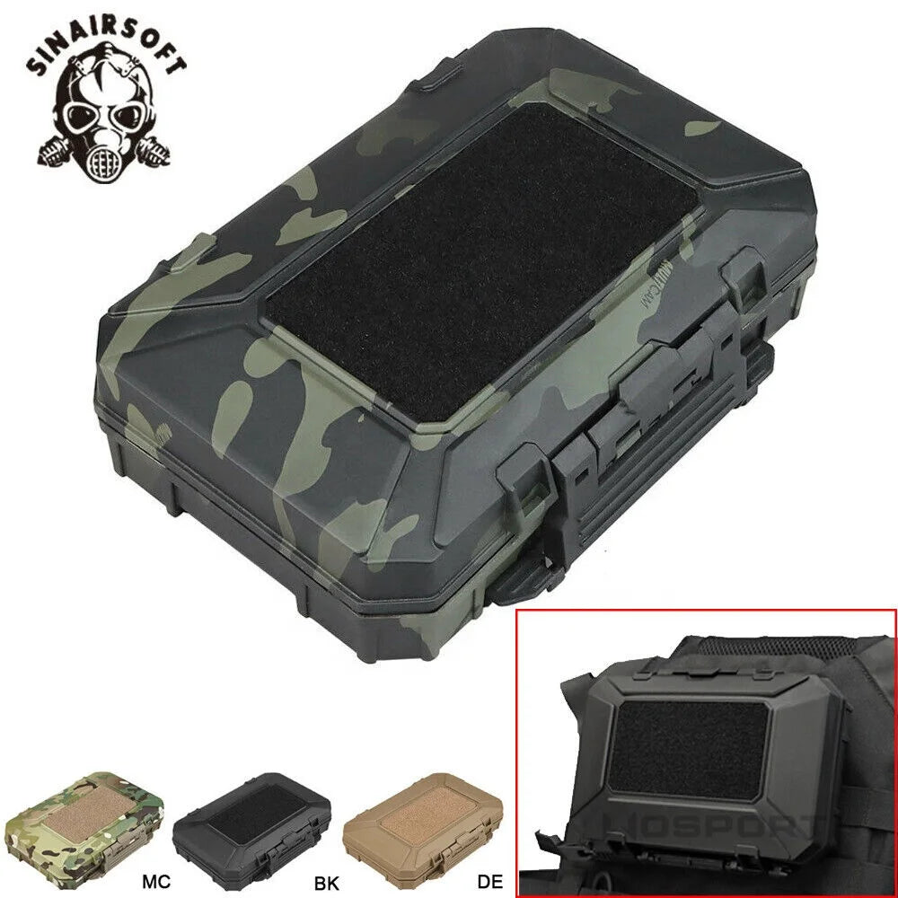 Molle System Tactical Vest Accessory Kit-Convenient Organization Phone Case Box and Equipment Pouches for Hunting