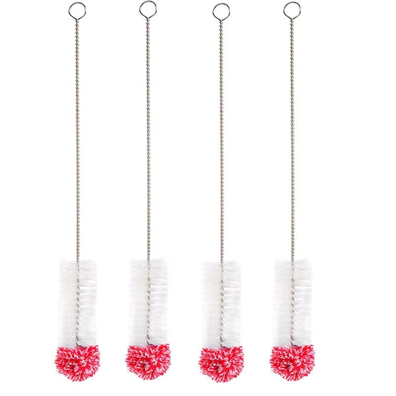 Multipurpose Brush Bottle Cleaner Cotton Head Glass Bottle Cleaning Brush