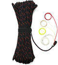 4mm 10 Strands Red FireParacord 550 for 100ft Durable for Climbing & Tour Outdoor Use
