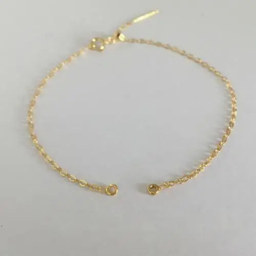 Adjustable Bracelet Chains Gold Filled Bracelet Jewelry Findings 14K DIY Golden 935728