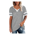 Calvera Custom Logo Wholesale Women Tshirts Cotton V Neck T Shirt Soft Ladies Tee Bulk Pack Summer Casual Top