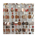 Wedding Party Round Sequin Curtain Circle Garland for Indoor Ceiling Decoration