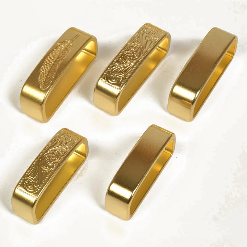 Deepeel KY562 35/40MM Belt Keepers Accessories for Belt Belt Buckle Custom Logo Manufacturer