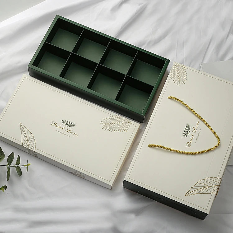Festival Moon Cake Box Collection Design Foldable Cardboard Mooncake Packaging Gift Boxes 2022 Luxury Printed Logo Mid Autumn