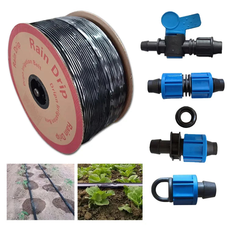 1 Hectare Drip Tape Irrigation System Kit Agricultural Farm Water-saving Irrigation 16mm Drip Irrigation Tape Cinta De Goteo