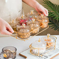 Tik Tok Hot Selling Snack Tray 2023 Nordic Dried Fruit Plate Luxuery Dry Fruit Plate Dried Fruit Plate