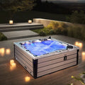 Sunrans 5 Person Hot Tub Balbao System for Pools Temperature Control Whirlpool Spa Massage Outdoor Hottubs With Air-Jets