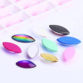 New Product Horse Eye Smooth Flat Back Crystal Glass Rhinestones for Nail Arts