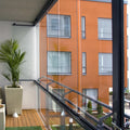 Modern Design Panoramic Frameless Glazing Glass Window Sliding Window Curtain System Wall Design for Balcony