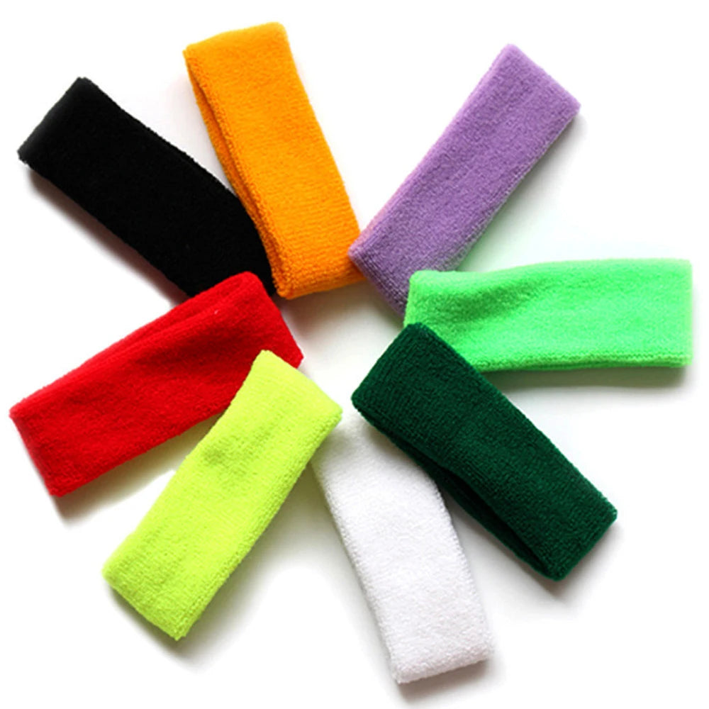 ZY H02 Women's Thin Elastic Breathable Sport Hair Bands Sweatband Headband-100% Polyester