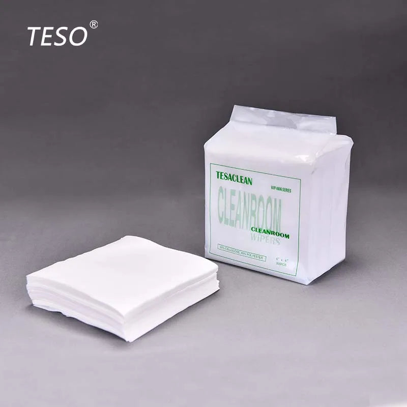 0606 Disposable Nonwoven Dry Cloth Cellulose/Polyester Cleaning Wipes