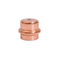Copper V Profile Press Cap Smooth Surface Stop End Plumbing Pipe Fittings Casting Technics
