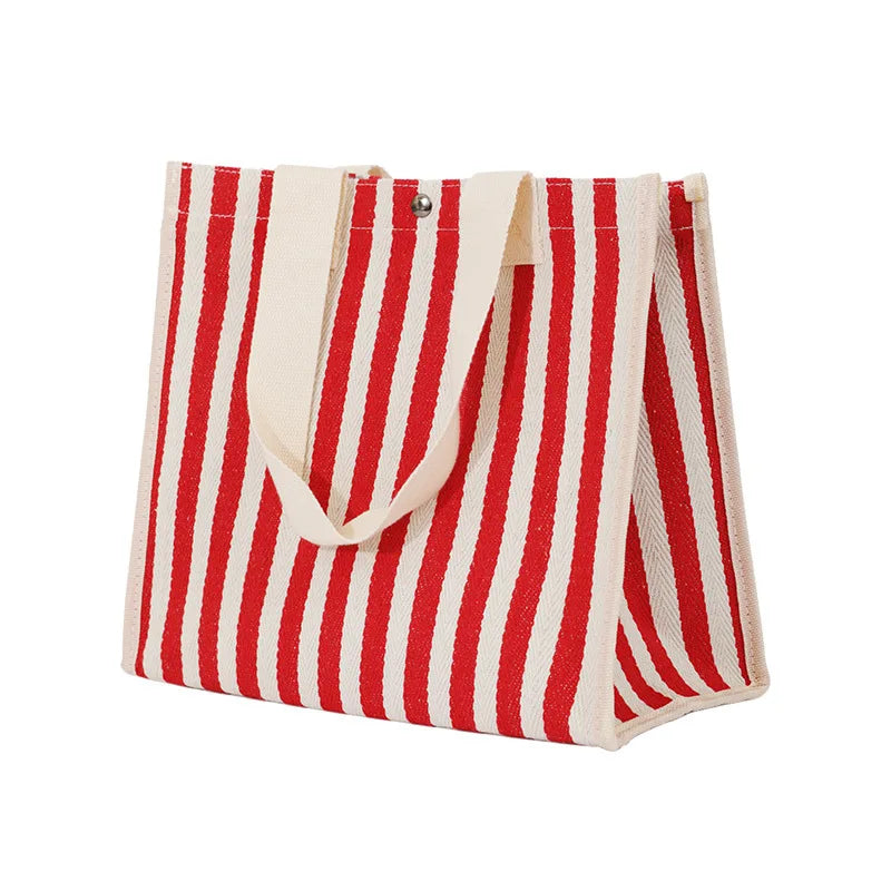 Best Selling Cotton Canvas Tote Shoulder Bag with Zipper inside Pocket Pouch Custom Printed Logo Casual Style and Dual Handles