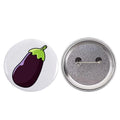 58mm Metal Badge Machine Raw Material Button Badge with Sequins Decoration