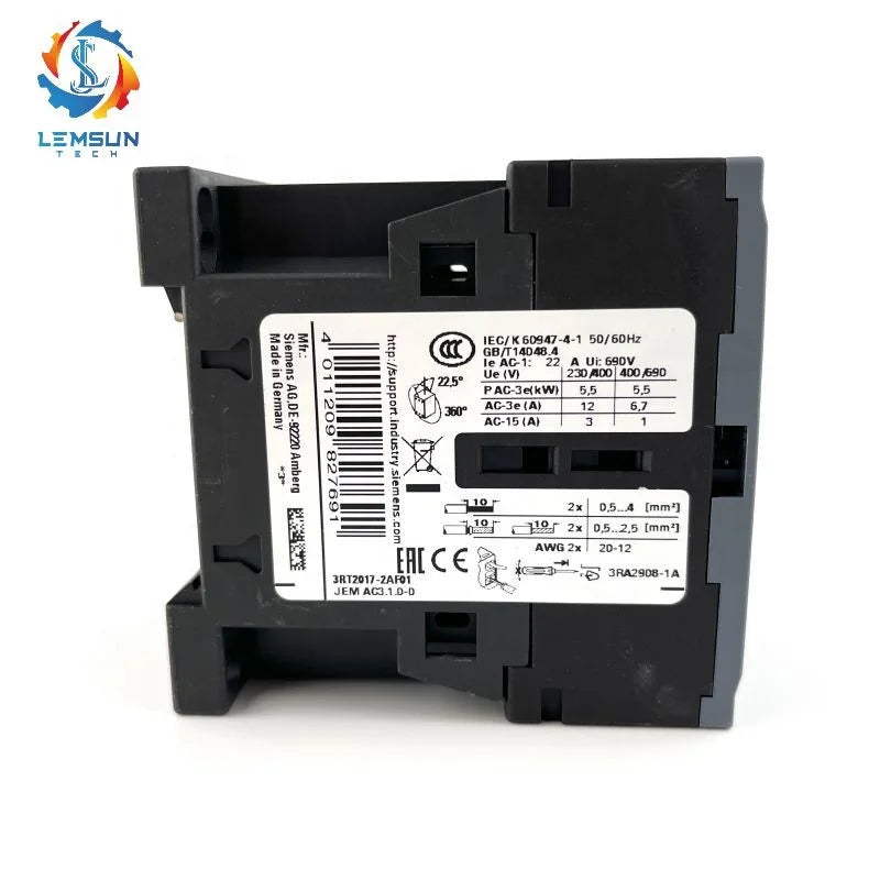 New Siemens DC Contactor 3RT2017-2AF01 EFI Ceramic Inkjet Machine Accessory 24V Contactor