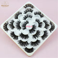 Abestyou 5D for Super Fine and Soft Handmade  Full Strip Eyelashes Best Selling with Packaging Box Wholesale