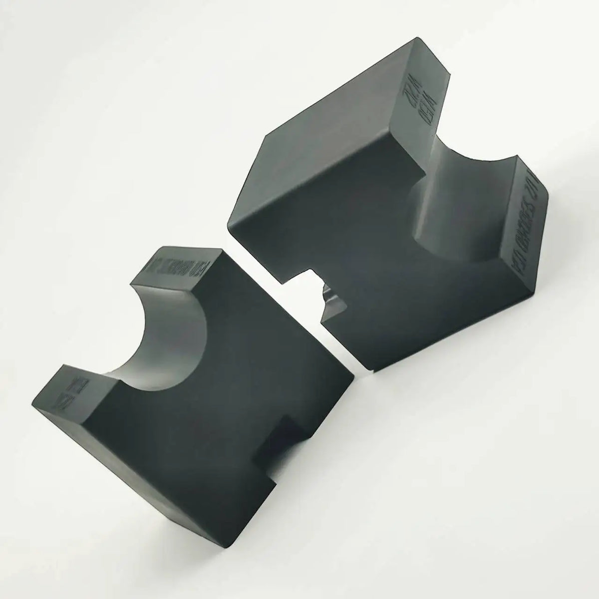 Rubber Wrapped Iron Wrapped Copper Shock-absorbing Irregular Parts Wear-resistant Rubber Shock-absorbing Blocks