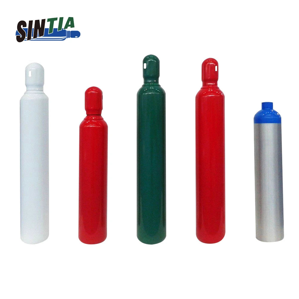 3.3L 5L 8L 10L Argon Nitrogen Oxygen CO2 Gas Cylinder High Pressure TPED/ISO9809/CE/TUV Certified