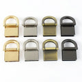 Meetee BF182 3*1.8cm Luggage Accessories Alloy Bag Side Buckle Handbag Accessories DIY Sewing Bag Strap Hook Connector