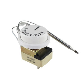 Temperature Control Plastic Heating Capillary Gas Geyser Thermostat 3Pin WHD-100B 30-100 Degree Commercial Use for Oven White