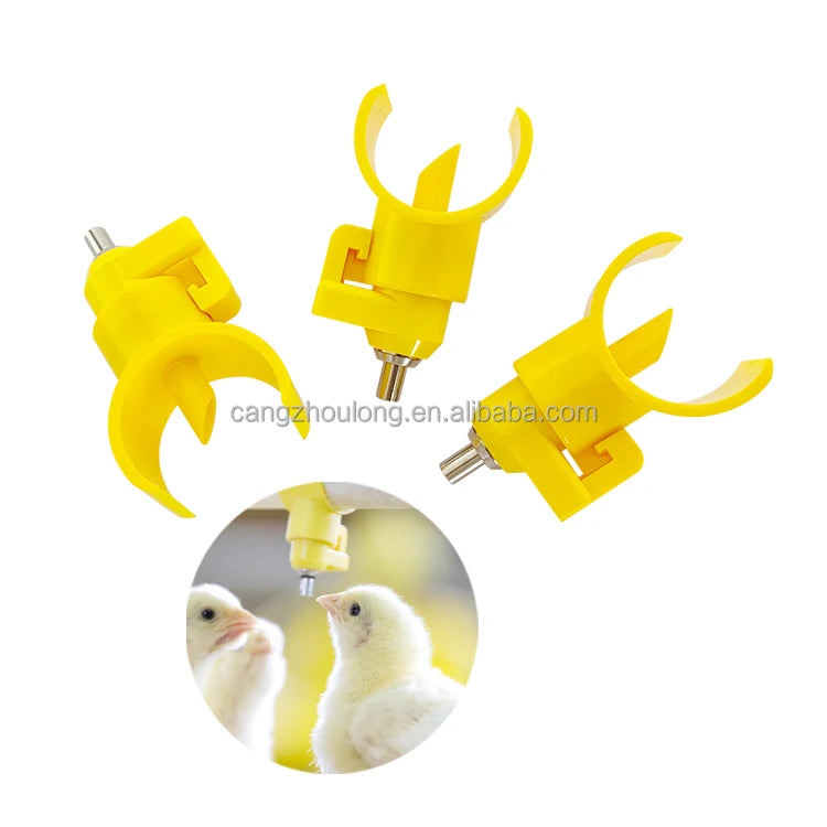 YTU LM41 Automatic Chicken Water Drinker Nipple Poultry Bird Pigeon Waterer Fountain Broiler Nipple Drinker Chicken Poultry
