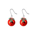 Christmas Ornaments Creative Christmas Tree Earrings Simple Snowman Bells Earrings Festive Accessories for Women