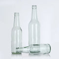 Factory Direct Supply 250ml 330ml 500ml Amber Transparent Green Blue Empty Soda Sparkling Water Glass Bottle With Crown Cap