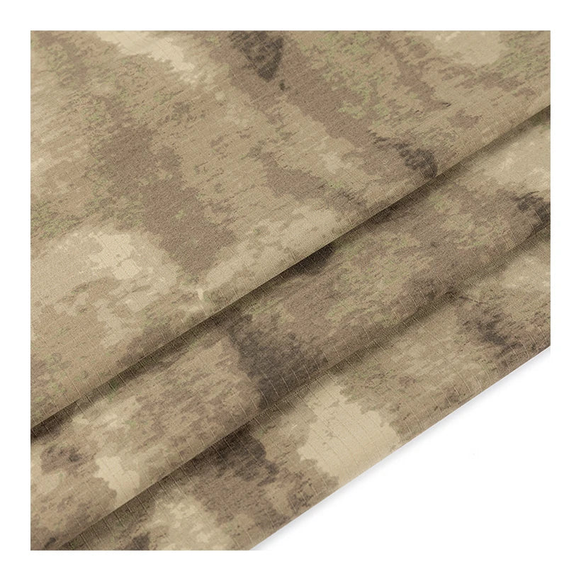 Demand TC 80/20 Plaid Anti Tearing Printed Camouflage Fabric A-Tacs Au Waterproof Uniform Outdoor