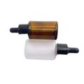 Full Set Spray Glass Bottle Hair Oil Packaging Customized Frosted Glass Serum Bottle Cap Brush Jiangsu