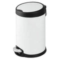 Hot Selling Step Trash Can 5L Foot Pedal Iron with Powder Coating Bathroom Dustbin