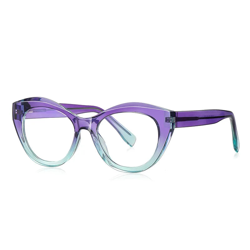 Luxury Custom TR90 Anti-blue Eyewear Frames Glasses Eyeglasses for Women Spectacle Frames Blue Light Blocking