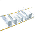 Factory OEM Manufacturer Canned Drink Plastic Shelf Pusher for Retail Display Used Customized Supermarket Shelf