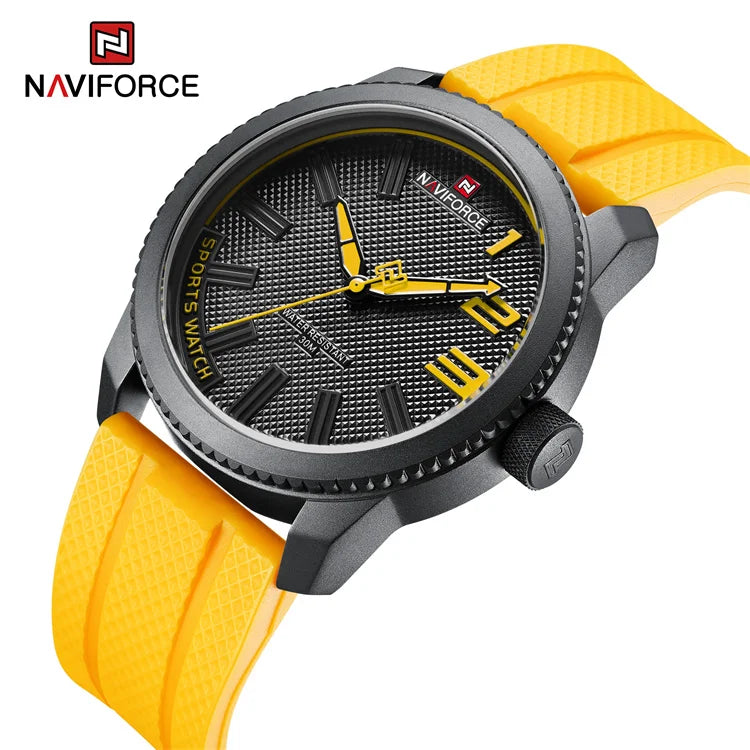 NAVIFORCE 9202 Custom Montre Homme Verified High Quality Watch Supplier Waterproof Own Brand Watch