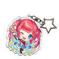 Wholesale Custom Animation Acrylic Keychain Acrylic Charm Keyring Acrylic Keychain